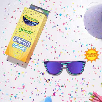 Crayola Sunglasses - Pool Party Pool Party | Goodr