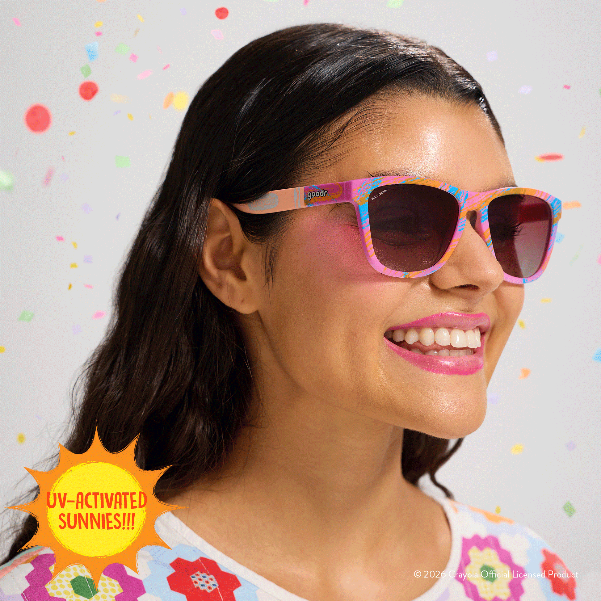 Crayola Sunglasses - Summertime Summertime | Goodr