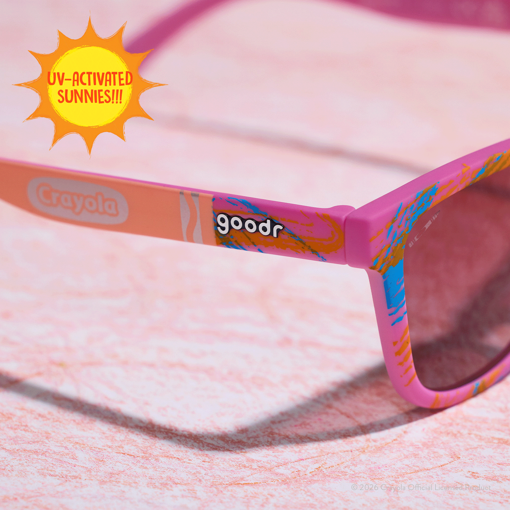 Crayola Sunglasses - Summertime Summertime | Goodr