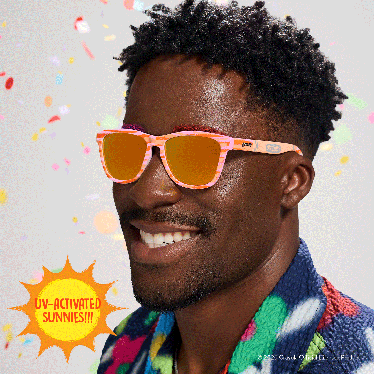 Crayola Sunglasses - Party Fish Party Fish | Goodr