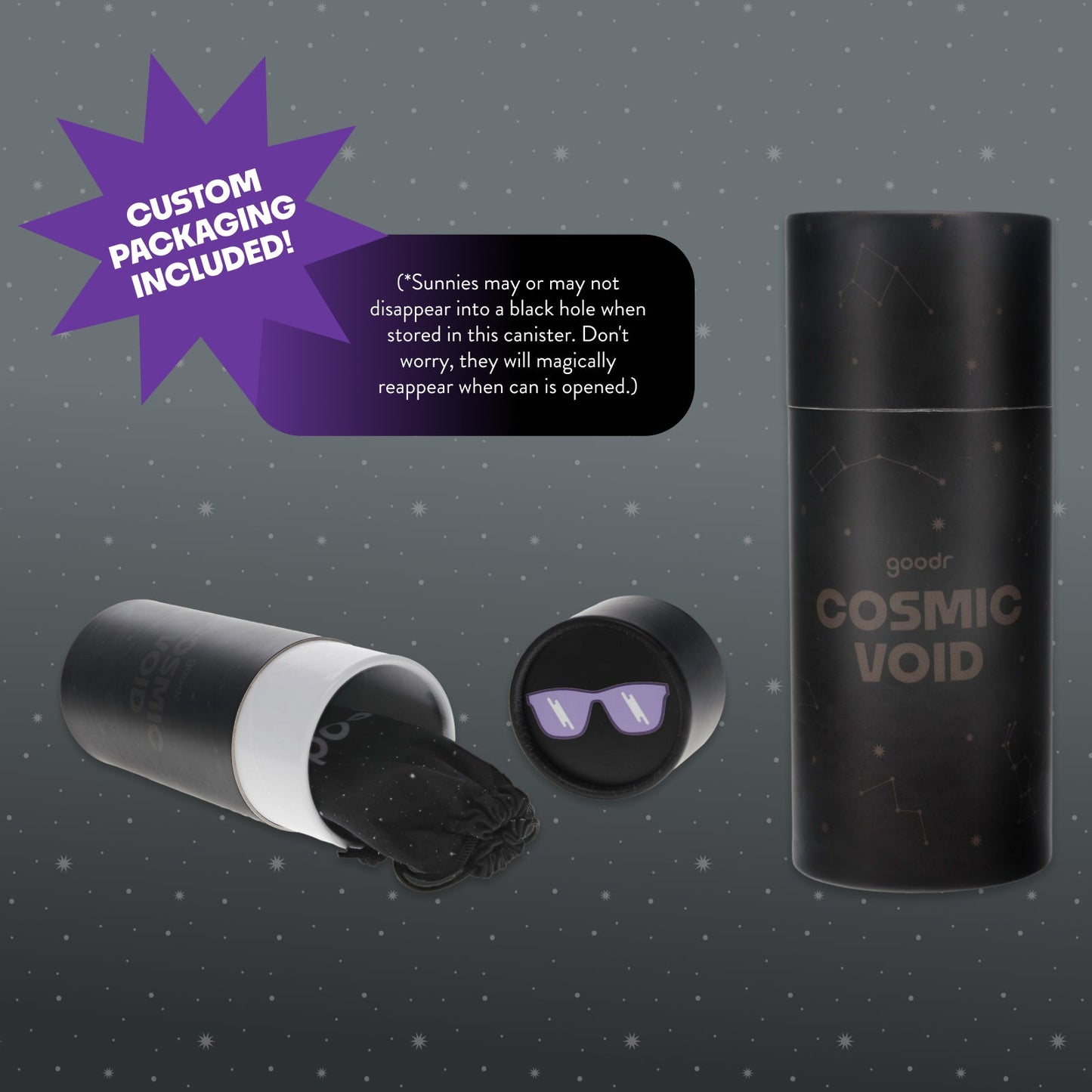 Bad Case of Meteoroids Black | Goodr