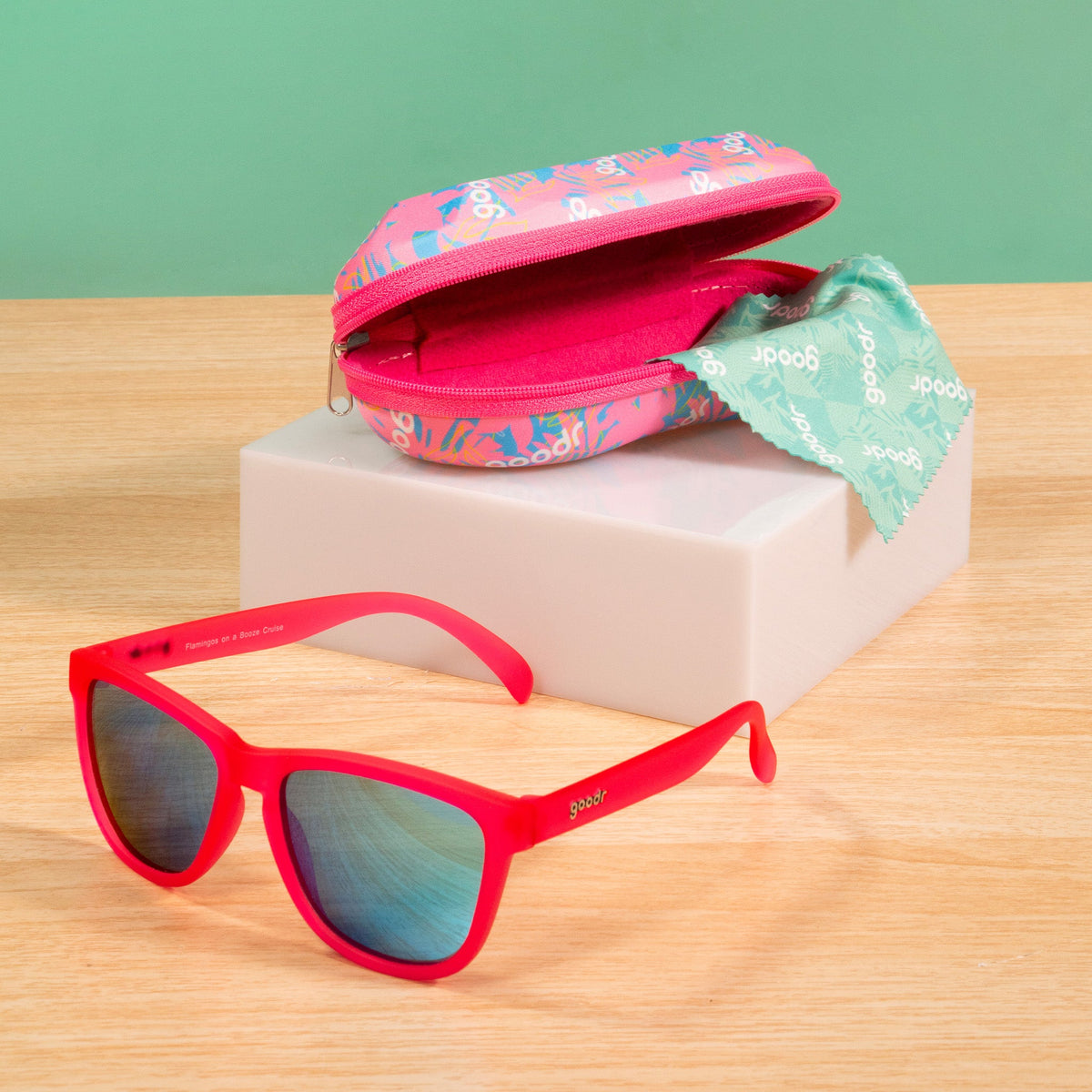 Sunglasses Hard Case - We Make a Good Case  | Goodr