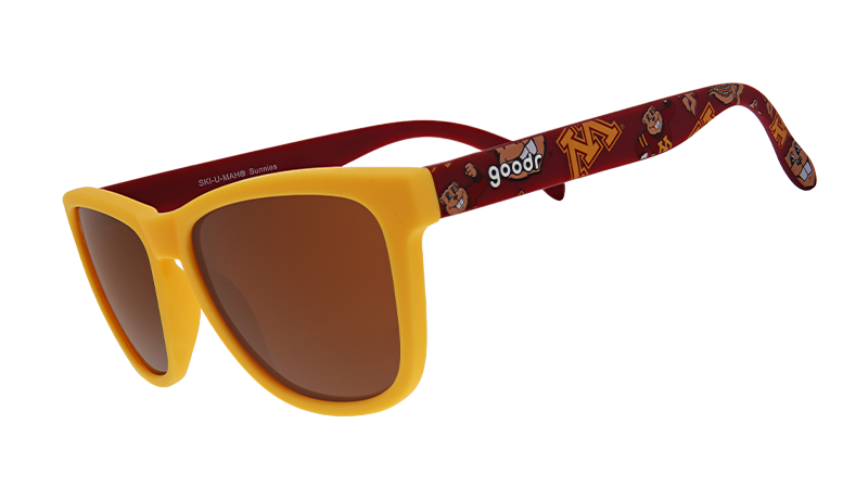 SKI-U-MAH® Sunnies - University of Minnesta football goodr sunglasses University of Minnesota | Goodr