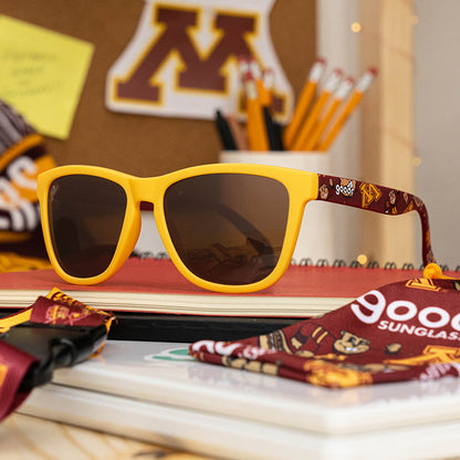 SKI-U-MAH® Sunnies - University of Minnesta football goodr sunglasses University of Minnesota | Goodr