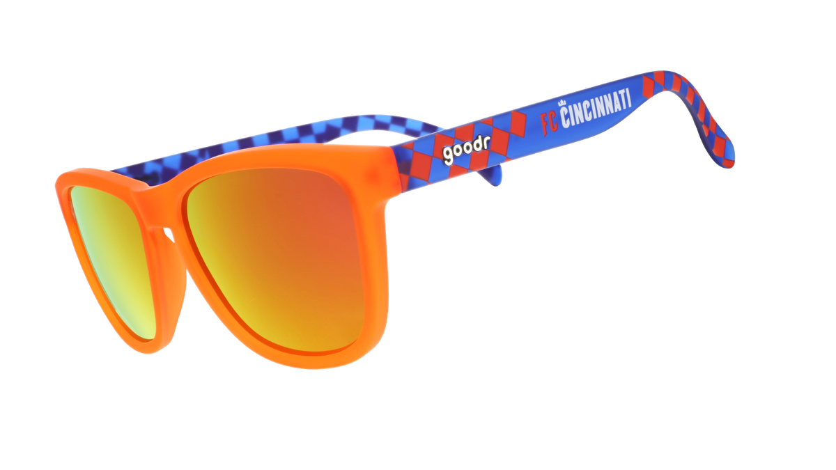 The Orange And Blue - FC Cincinnati Sunglasses FC Cincinnati | Goodr