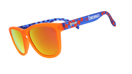 The Orange And Blue - FC Cincinnati Sunglasses FC Cincinnati | Goodr