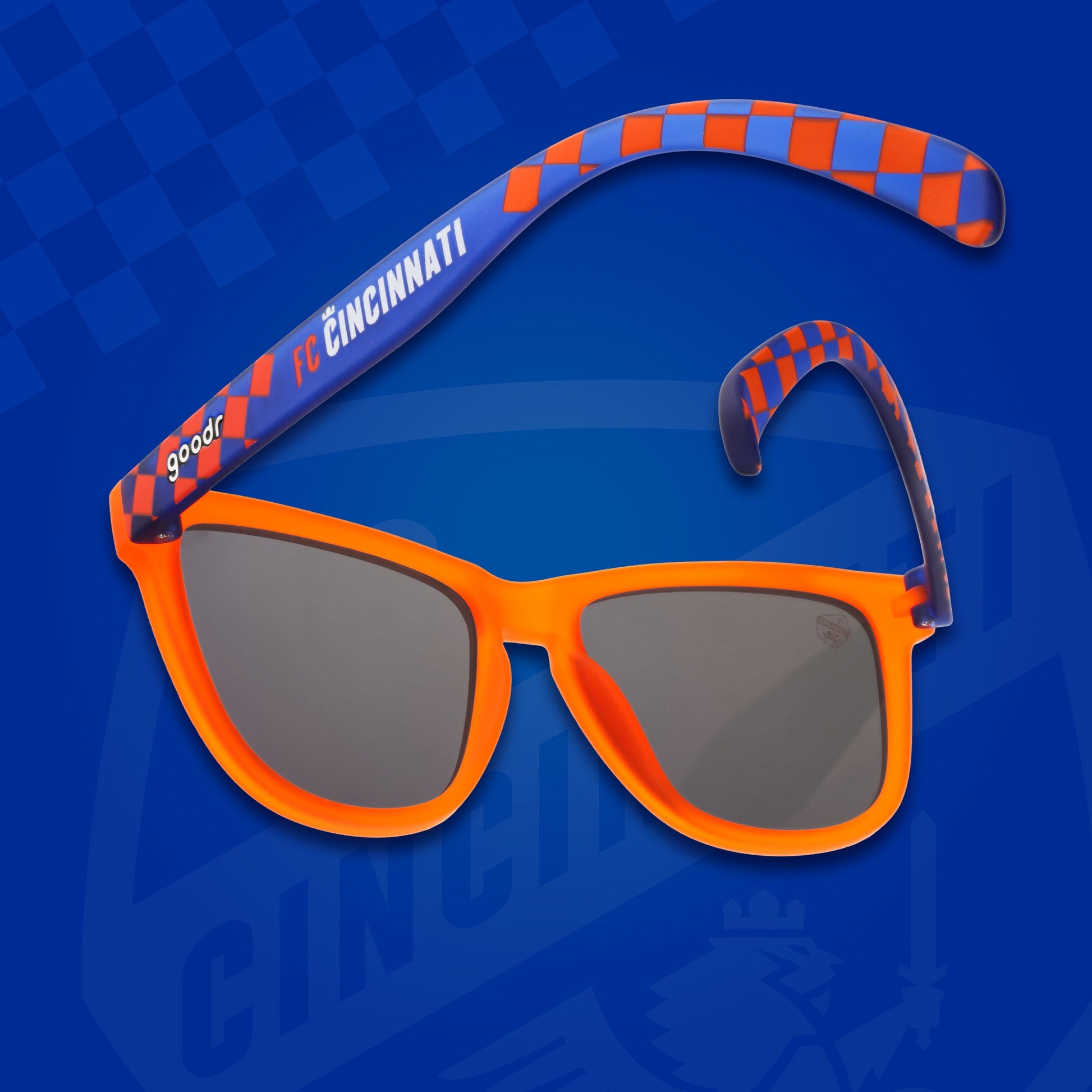 The Orange And Blue - FC Cincinnati Sunglasses FC Cincinnati | Goodr
