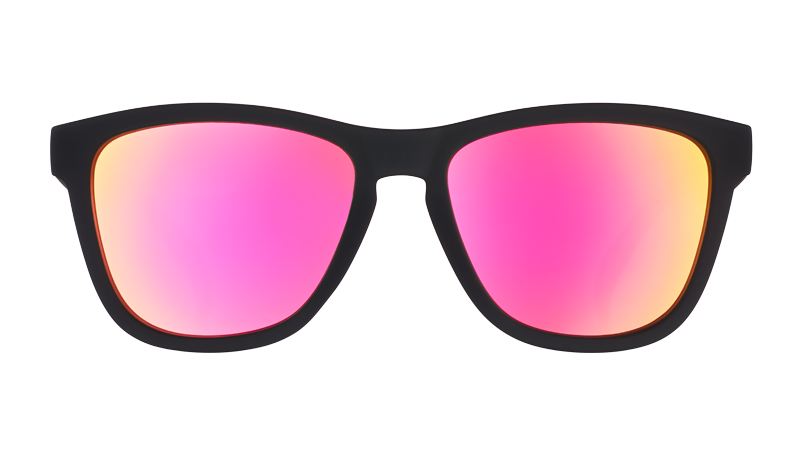 Black & Pink Sunglasses - Professional Respawner Black | Goodr