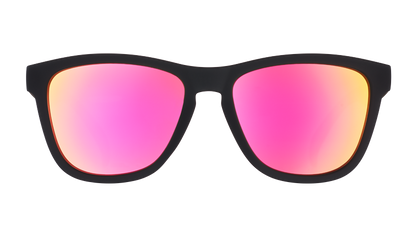 Black & Pink Sunglasses - Professional Respawner Black | Goodr