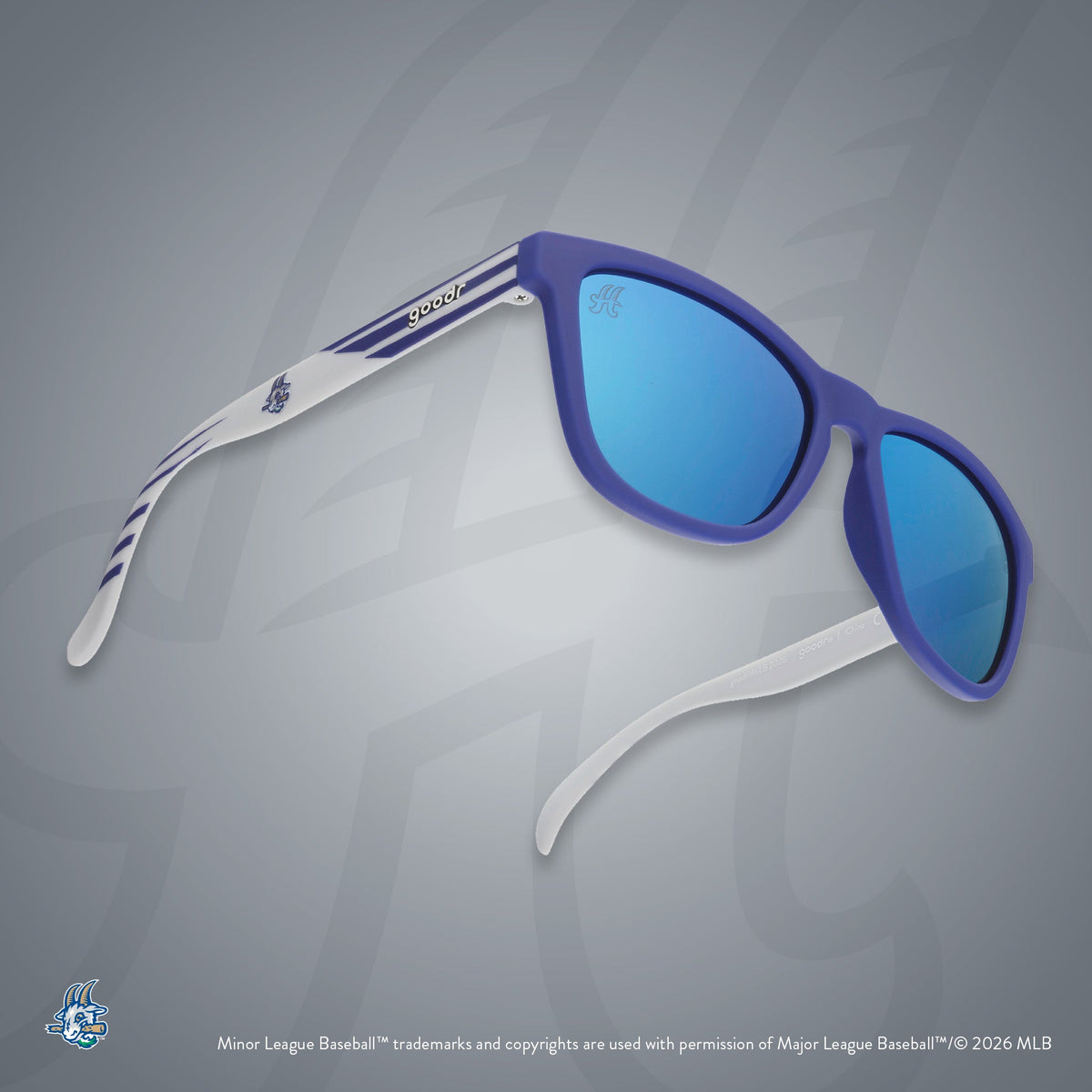 Hartford Yard Goats™ Sunglasses - Chomp ’Em Yard Goats Hartford Yard Goats | Goodr