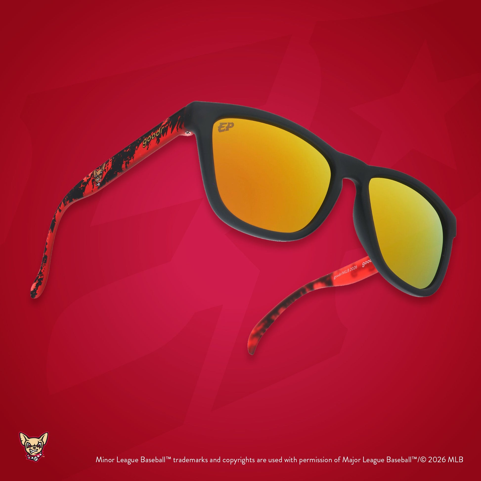 El Paso Chihuahuas™ Sunglasses - Chihuahuas Charge Up El Paso Chihuahuas | Goodr